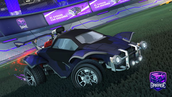 A Rocket League car design from sandsquid