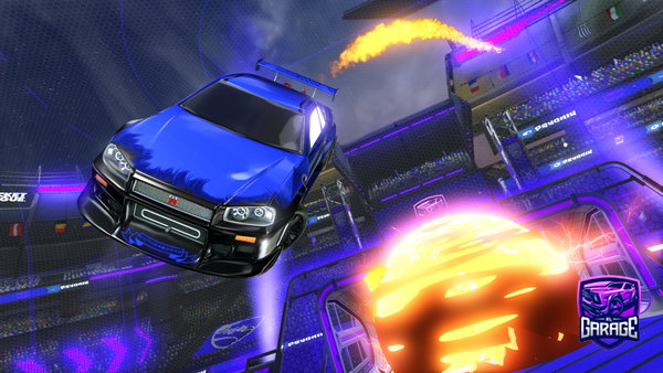 A Rocket League car design from Grubejust