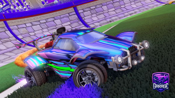 A Rocket League car design from SirTaco32
