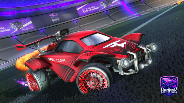 A Rocket League car design from Gurrrrrra07