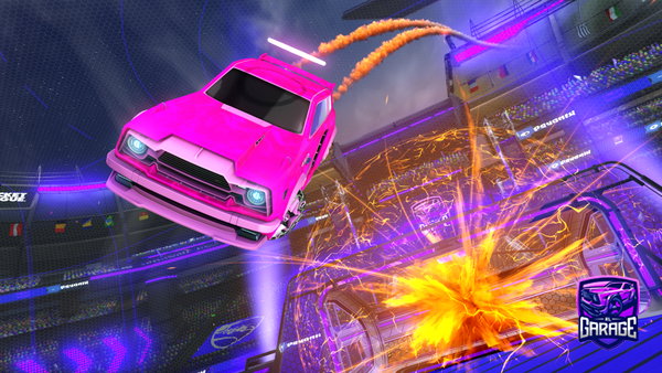 A Rocket League car design from Bricuos