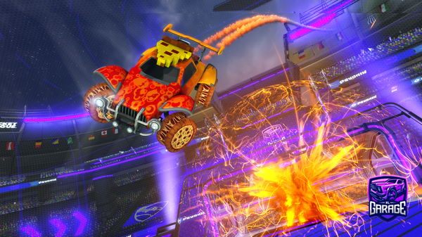 A Rocket League car design from blinKAlliance