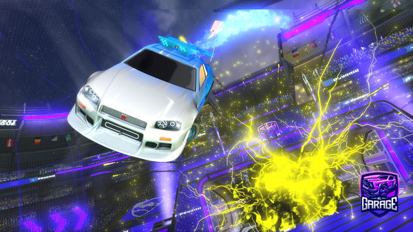 A Rocket League car design from Hardcupcake