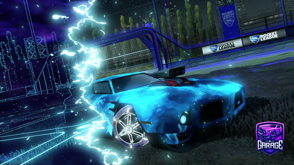 A Rocket League car design from Fishiey