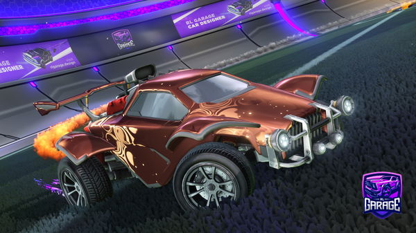 A Rocket League car design from SulferIsHere