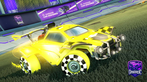 A Rocket League car design from Mooseninja121