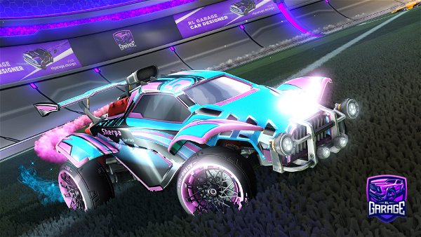 A Rocket League car design from RichWings216