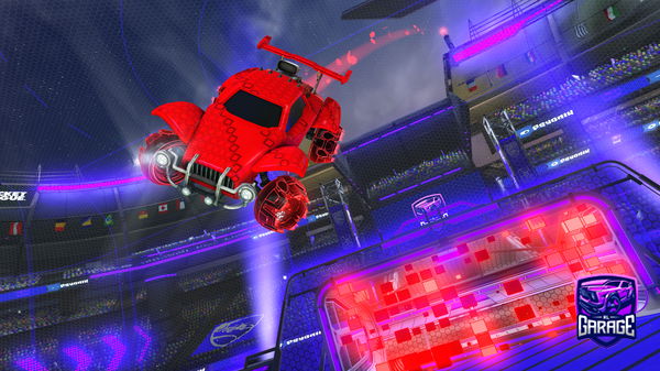 A Rocket League car design from Beepchi