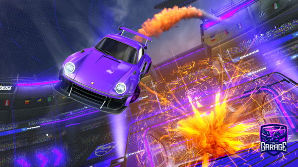 A Rocket League car design from aldrill