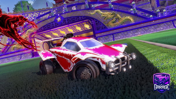 A Rocket League car design from 696