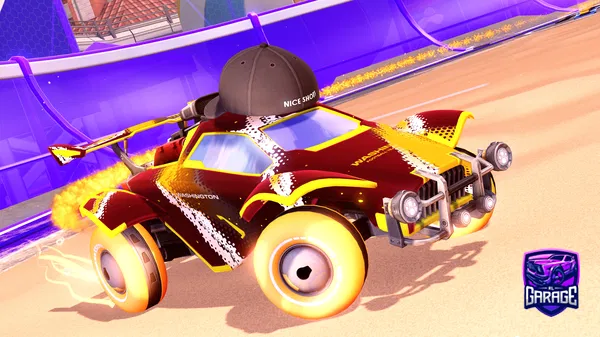 A Rocket League car design from Skywalk10