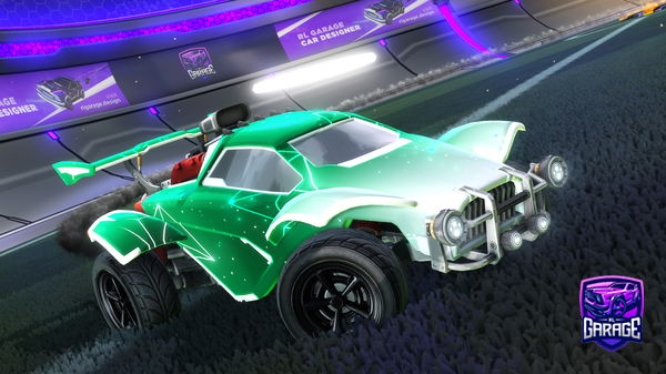 A Rocket League car design from Draino2110