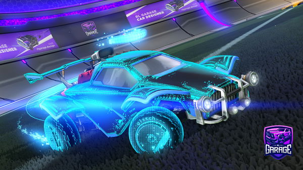 A Rocket League car design from Macgee