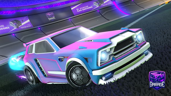 A Rocket League car design from TStriker07