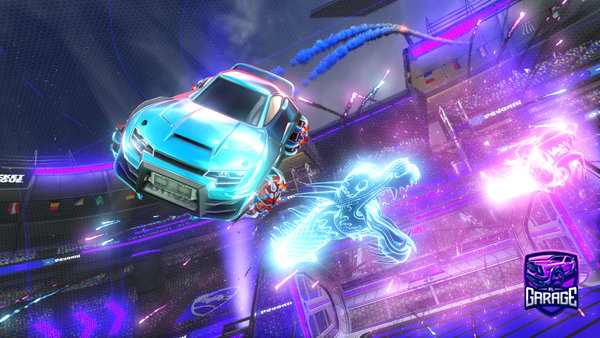 A Rocket League car design from Deeferrvefveefvefvefe