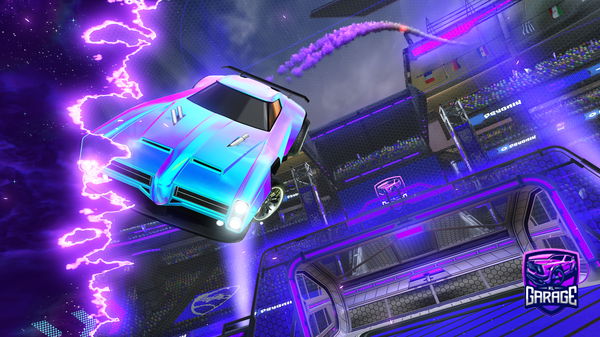 A Rocket League car design from MSN7