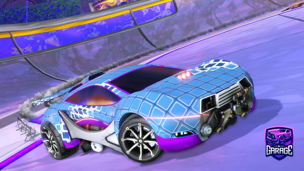 A Rocket League car design from mcfcjake