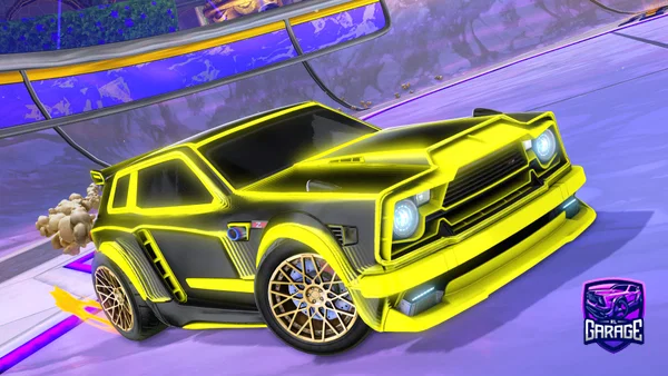 A Rocket League car design from godlyyamo