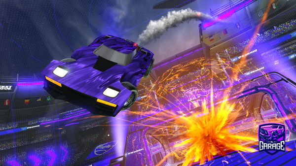 A Rocket League car design from shellcode