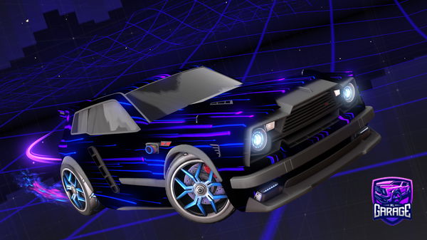 A Rocket League car design from D_8170