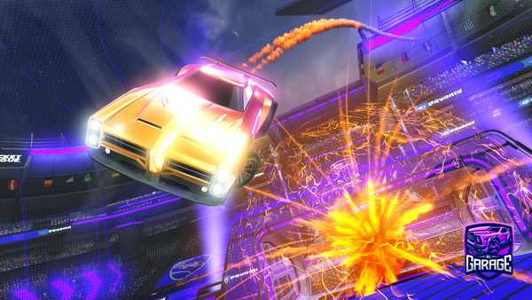 A Rocket League car design from Adam54