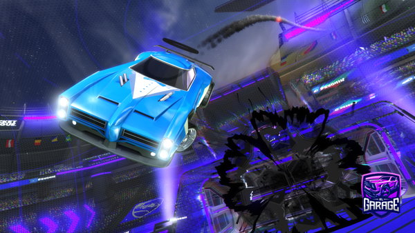A Rocket League car design from dateager