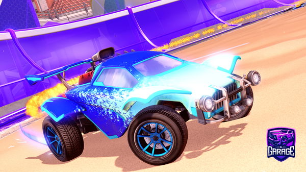 A Rocket League car design from Annoying_K