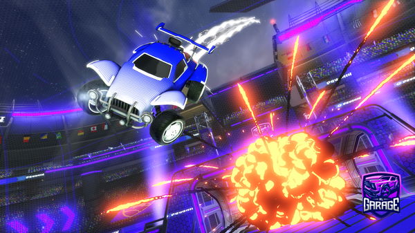 A Rocket League car design from Parky0_0