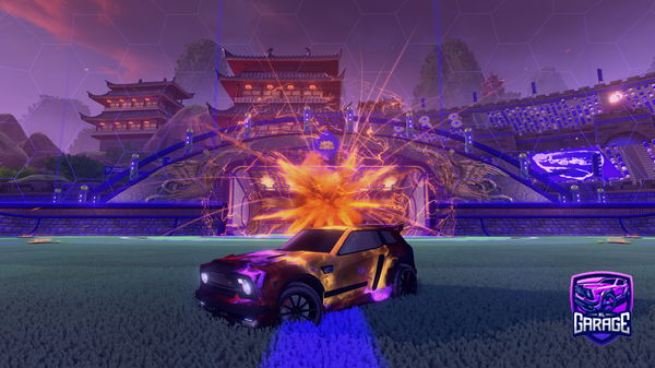 A Rocket League car design from ApX9587