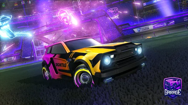 A Rocket League car design from im_king_kota_