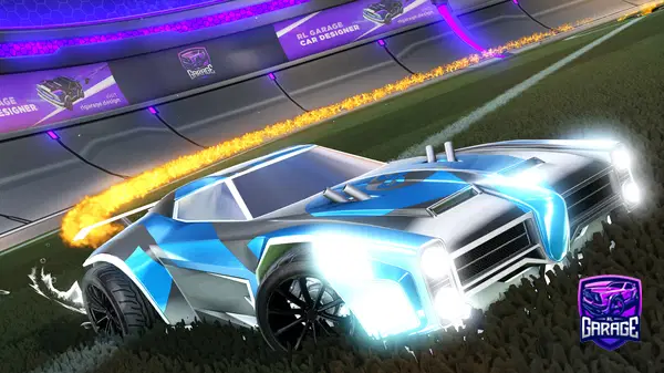 A Rocket League car design from RYZE_Vitql