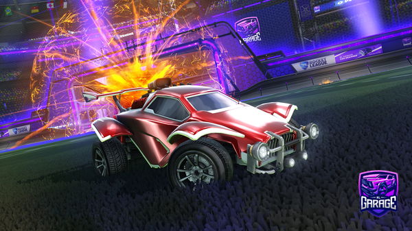 A Rocket League car design from Caboose090