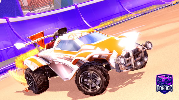 A Rocket League car design from Lukebest