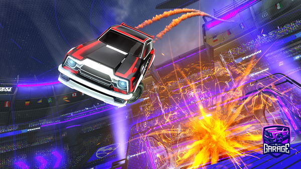 A Rocket League car design from liamofitzy