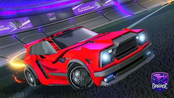 A Rocket League car design from Nistor