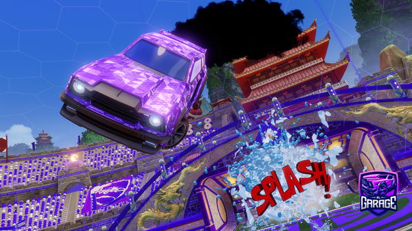 A Rocket League car design from yupyuppep