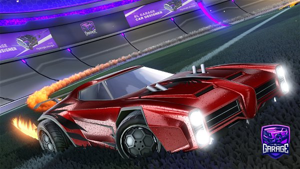 A Rocket League car design from Wisa
