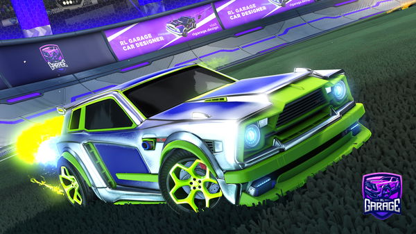 A Rocket League car design from x_INT3NS1TY_x