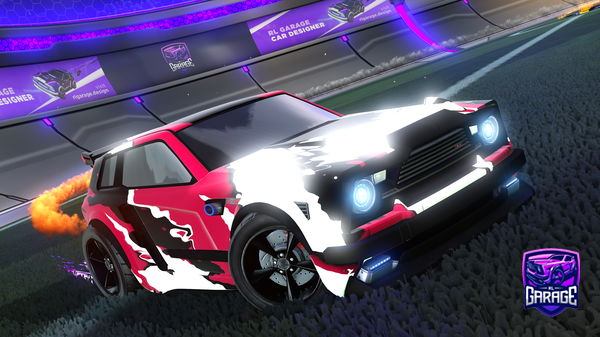 A Rocket League car design from DeadlyNoob__