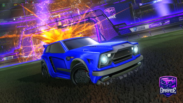 A Rocket League car design from AN76305