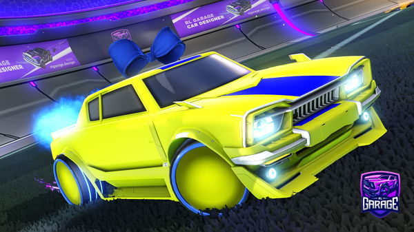 A Rocket League car design from Bzerojr