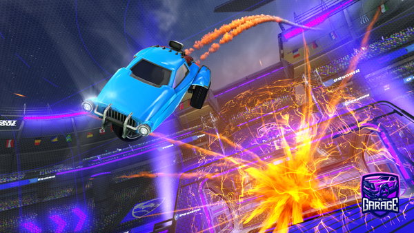 A Rocket League car design from Shjsgb