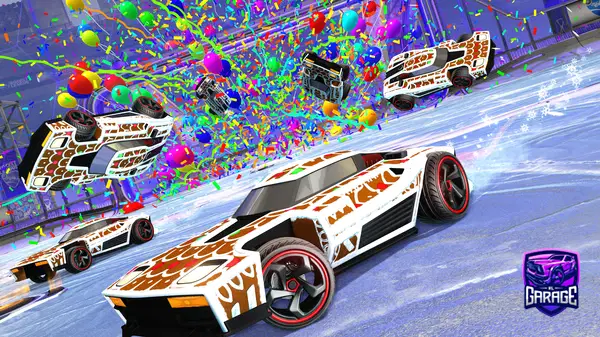A Rocket League car design from The_W0lff