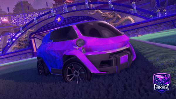 A Rocket League car design from fluffyplant