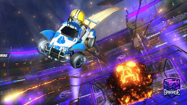 A Rocket League car design from alpha7116