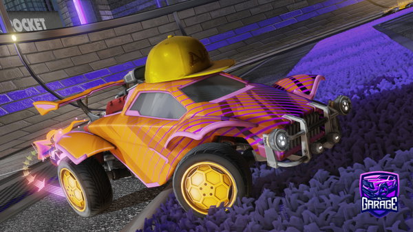 A Rocket League car design from Qrj