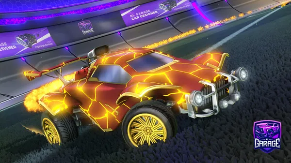 A Rocket League car design from BeansterRL