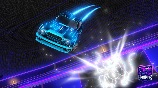 A Rocket League car design from Davion321