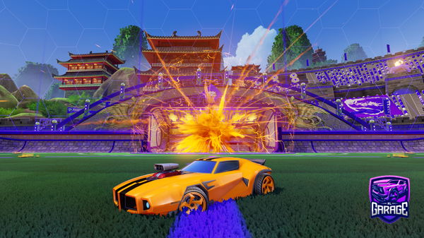 A Rocket League car design from JackieKy2