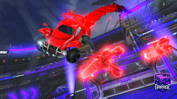 A Rocket League car design from Lucasglenn